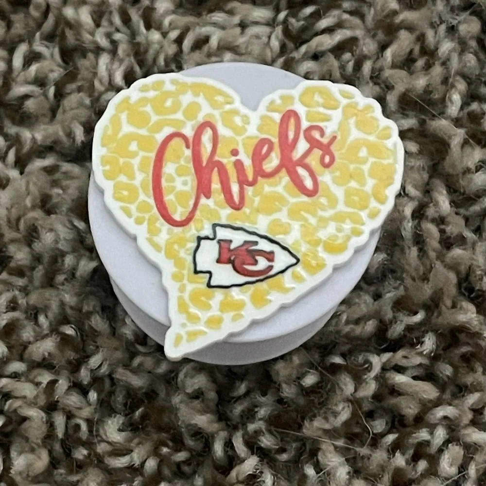 Yellow Heart Chiefs Phone Accessory